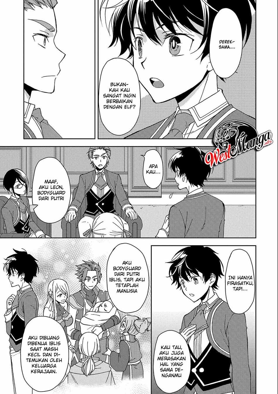 Ningen Dakedo Maougun Shitennou Ni Sodaterareta Ore Wa, Maou No Musume Ni Aisare Shihai Zokusei No K Chapter 03 Gambar 27